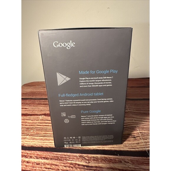 SEALED Google Nexus 7 Tablet Android 16GB - Picture 5 of 9